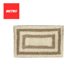 Buy 1 Take 1 Metro Homewares Bath Mat Natural Collection Rectangular 40cm x 60cm Linen ASL116 B1T1