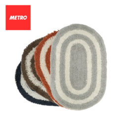 Buy 1 Take 1 Metro Homewares Bathmat 40x60 Oval ASL122 B1T1