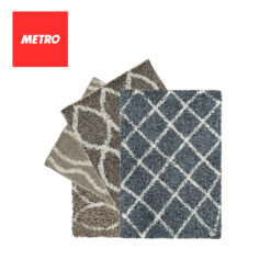 Metro Homewares Bath Rugs 40X60CM Printed ASL 167
