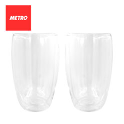 Espaceo Double Wall Glass Tumbler 2pcs ES DWCS 10001 / ES DWCS 10006 / ES DWCS 10007