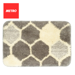 Metro Homewares Bath Mat 40cm x 60cm Micro Fibre HAMT 7232