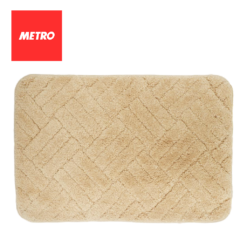 Metro Homewares Bath Mat 40cm x 60cm Micro Fibre HAMT 7303