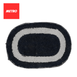 Buy 1 Take 1 Metro Homewares Bath Math Bordered 40cm x 60cm Microfibre HAPM 8009