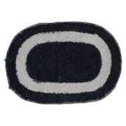 Buy 1 Take 1 Metro Homewares Bath Math Bordered Navy Blue 40cm x 60cm Microfibre HAPM 8009 - Navy Blue