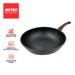 Primera by Metro Cookwares  Wok Pan Aluminum Induction Ready MPCW 7664/ MPCW 7665