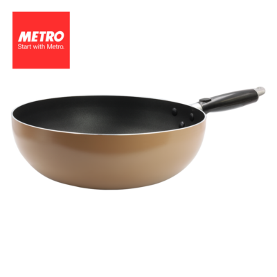 Metrocooking Ware Metro Cookwares Wok Pan Aluminum MWO 4329 / MWO 4330 - Metro