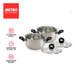 Buy 1 Take 1 Metro Cookwares Saucepan Stainless Steel
