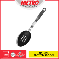Metro Cookwares  Slotted Spoon   Nylon with Stainless Steel Handle MKT 462