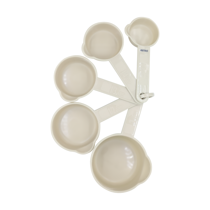 Set Of 5pcs Metro Bakewares Measuring Cup Set Cream Plastic MB 5541 Metro set-of-5pcs-metro-bakewares-measuring-cup-set-cream-plastic-mb-5541-metro