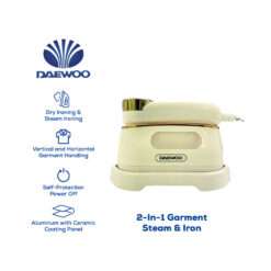 Daewoo Electronic Appliances Steam Iron 1200W DGS-213RW