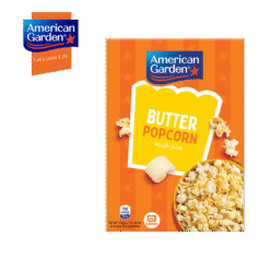 American Garden Extra Butter Popcorn 3'S 3.2oz x 3 AGPCEBF 0042 AG6PACK0042 AGPCEBF 0042CS