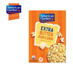 American Garden Extra Butter Popcorn 3'S 3.2oz x 3 AGPCEBF 0042 AG6PACK0042 AGPCEBF 0042CS