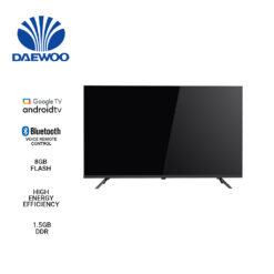 Daewoo Electronic Appliances LED Google TV 43 Inches 1920x1080 100-240VAC~50/60Hz D43GFS-FISDB