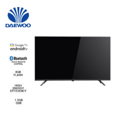 Daewoo Electronic Appliances LED Google TV 55 Inches 3840x2160 100-240VAC~50/60Hz D55J1U-FISDB