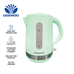 Daewoo Electronic Appliances Electric Kettle Cream 1.7 L 220-240V~50-60Hz 1850-2200W DEK-17W