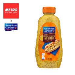 American Garden Spicy Brown Mustard AGSBM 0038