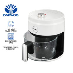 Daewoo Glass Air Fryer 3.5L DVAF-01