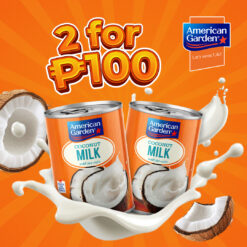 American Garden Coconut Milk 2 for 100 AGCOCOMLKFOR100