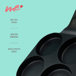 Me Egg Pan 18cm Aluminum MEEP 7937