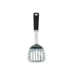 Metro Cookwares Stainless Steel Slotted Turner with TPR Handle MKT 7612