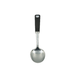Metro Cookwares Stainless Steel Cooking Spoon with TPR Handle MKT 7614