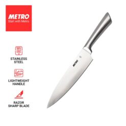 Metro Cookwares 8in Cleaver Knife Stainless Steel MKK 7965