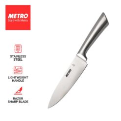 Metro Cookwares 6in Chef Knife Stainless Steel MKK 7967