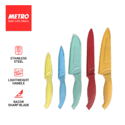 Primera by Metro Cookwares 5pcs Knife Set MPKK 7617
