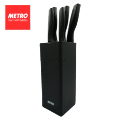 Set of 6pcs Metro Cookwares Knife Block Set Stainless Steel MS KBS PKB 5723