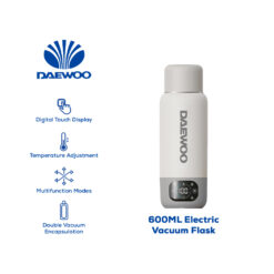Daewoo Electronic Appliances Digital Electric Vacuum Flask DEVF 07LMGRY