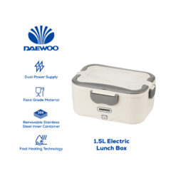 Daewoo Electronic Appliances 1.5 Electric Lunch Box DPLB-03CRM